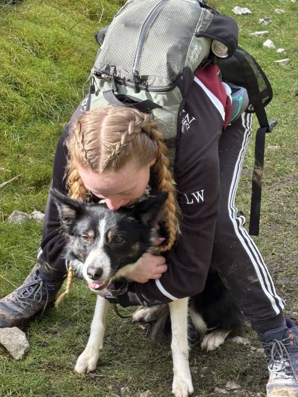 Ember on Ilam, 7.6 miles, 5.8km into the route