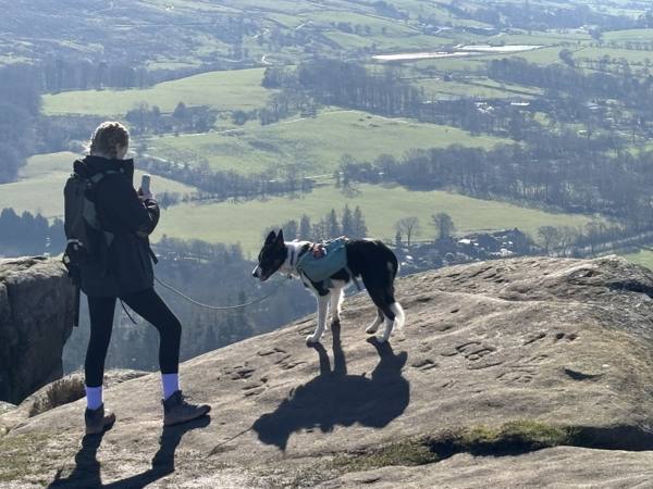 Walking the Roaches and Luds Church, 1.0km into the route
