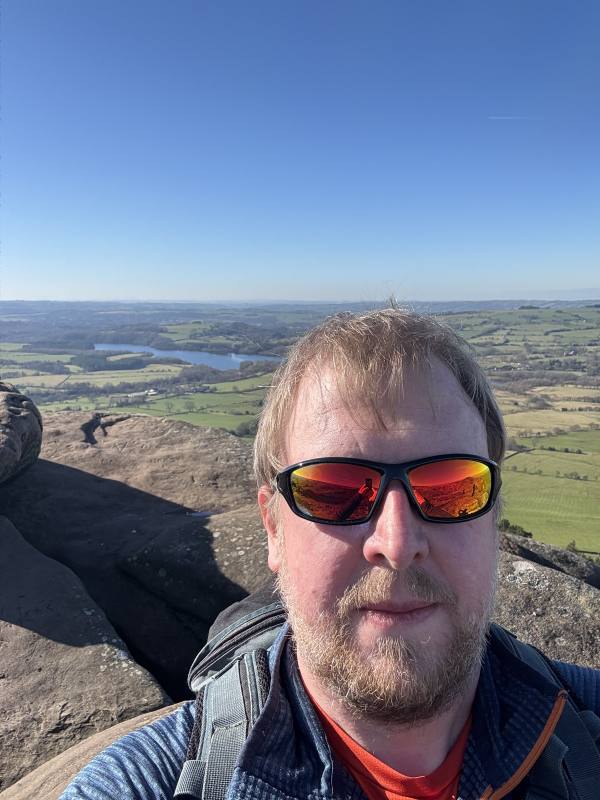 Walking the Roaches and Luds Church, 1.0km into the route