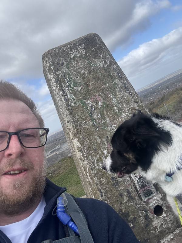 Walking Coalville to Markfield, 5.9 miles, 4.4km into the route