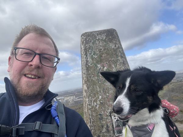 Walking Coalville to Markfield, 5.9 miles, 4.4km into the route