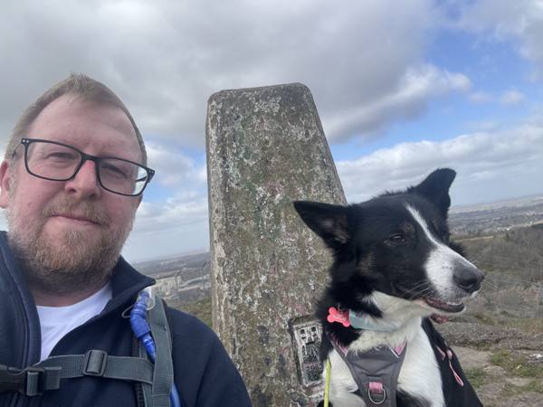 Walking Coalville to Markfield, 5.9 miles, 4.4km into the route