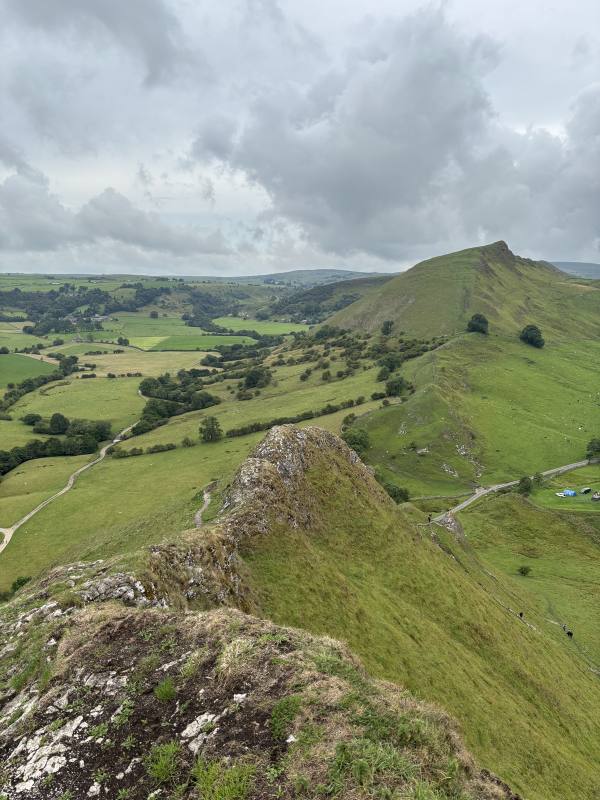 Dragons Back, 5.2km into the route