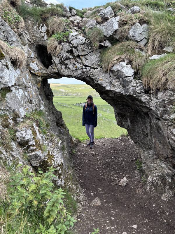 Walking Dragons Back, 7.4km into the route