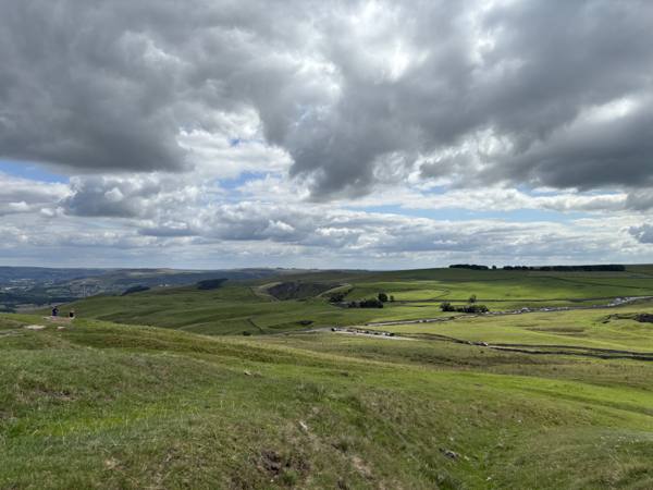 Edale, 10.1 miles, 8.1km into the route