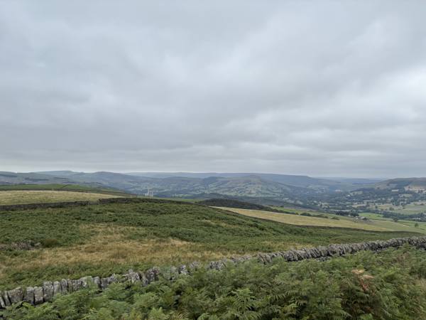 Abney, 10.3 miles, 6.3km into the route