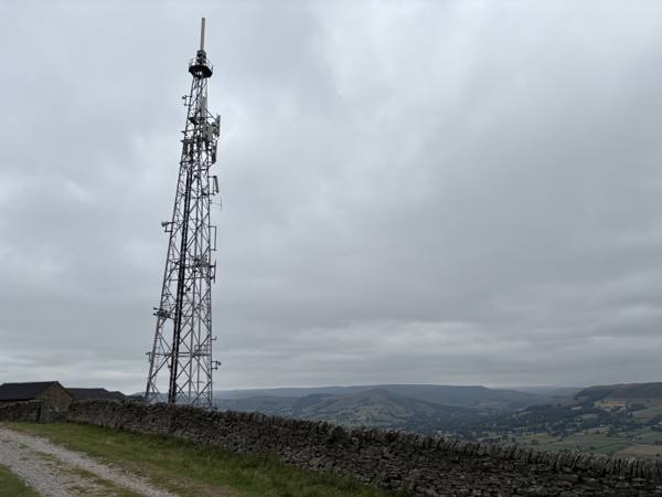 Abney, 10.3 miles, 7.0km into the route