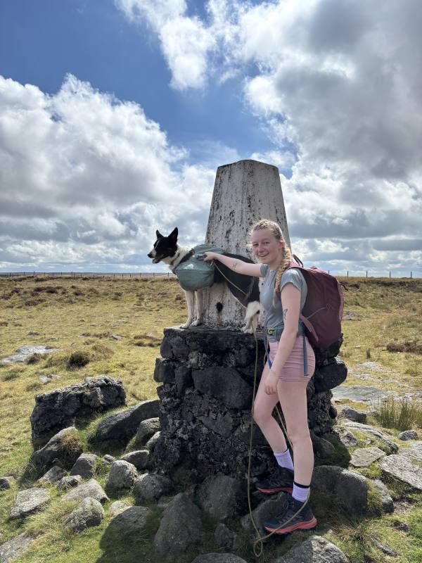 Walking High Peak, 12.7 miles, 7.0km into the route