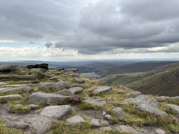 High Peak, 12.7 miles, 8.9km into the route