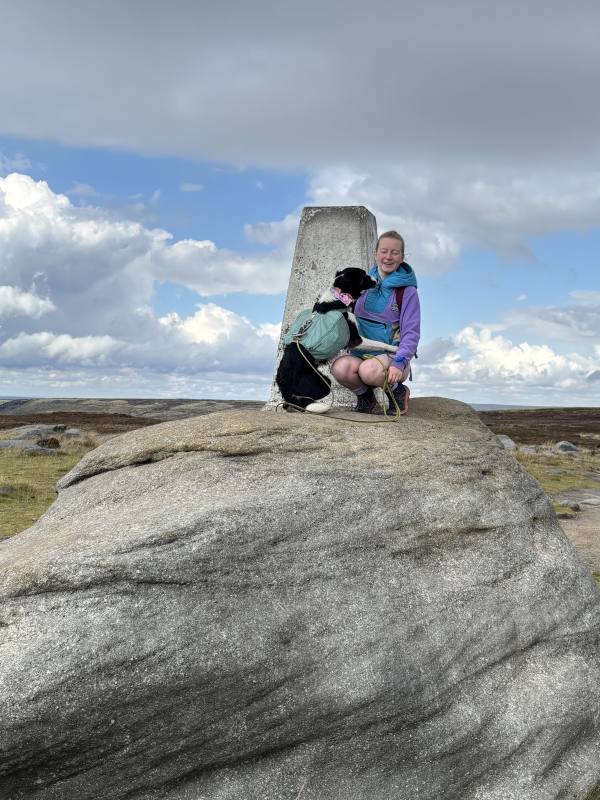 Walking High Peak, 12.7 miles, 11.0km into the route