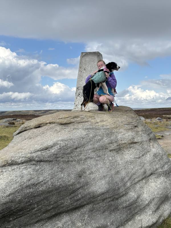 Walking High Peak, 12.7 miles, 11.0km into the route