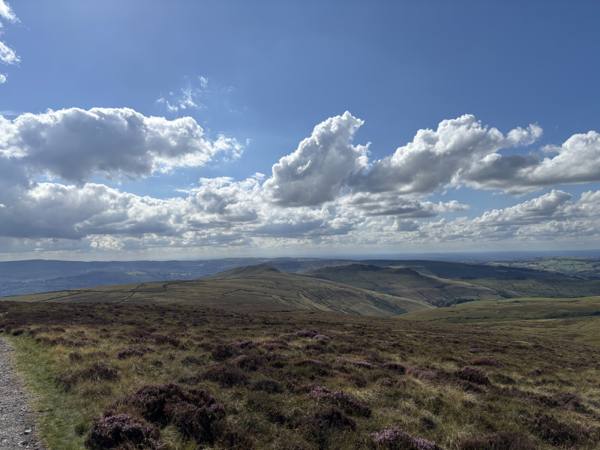 High Peak, 12.7 miles, 13.0km into the route