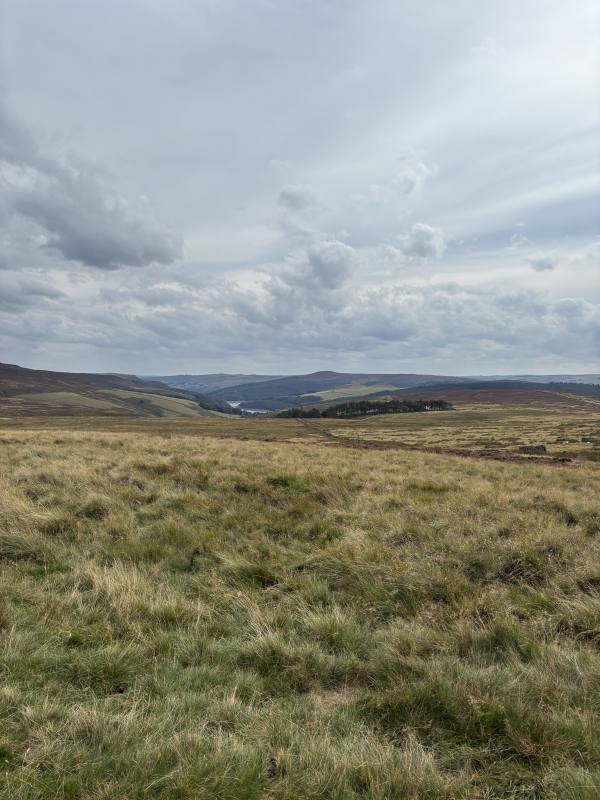High Stones and the Howden Moors, 20.4km into the route