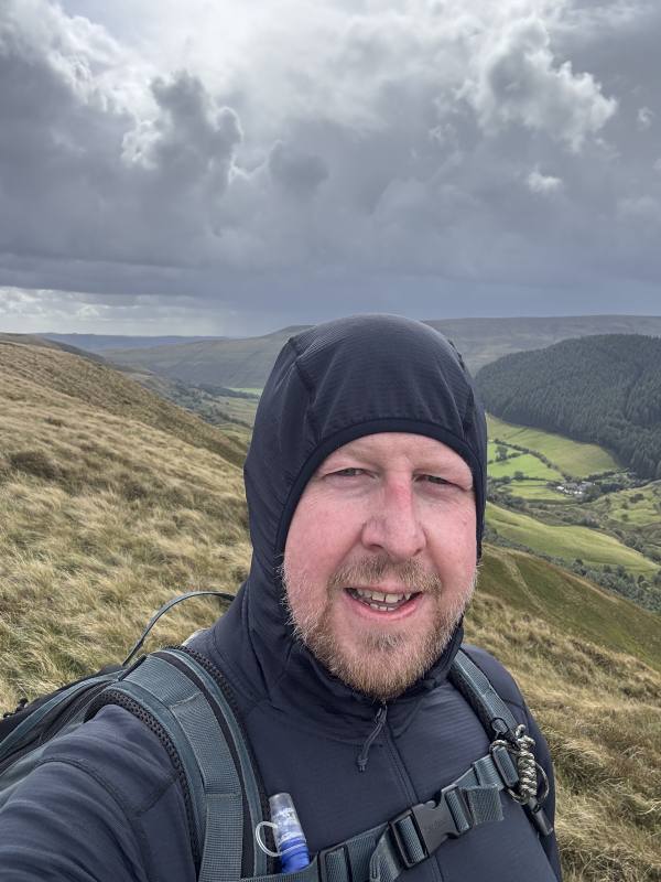 Walking Alport Castles from the Derwent, 10.8km into the route