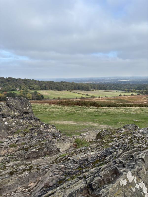 Beacon Hill and Swithland, 14.1km into the route