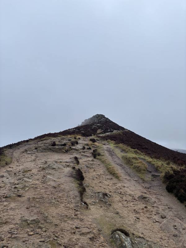 High Peak, 11.6 miles, 2.9km into the route