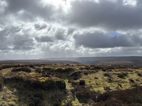 High Peak, 5.8 miles, 1.9km into the route