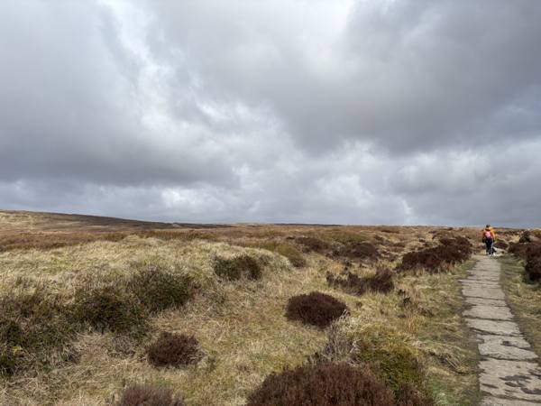 High Peak, 5.8 miles, 1.9km into the route