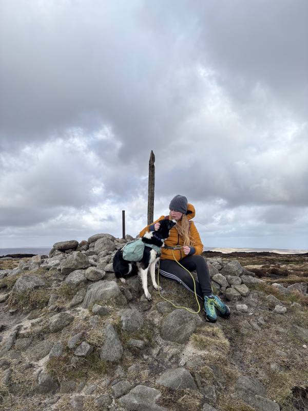 Walking High Peak, 5.8 miles, 4.5km into the route