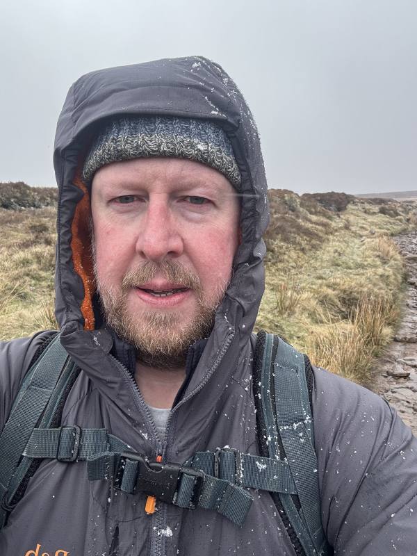 Walking High Peak, 5.8 miles, 8.1km into the route