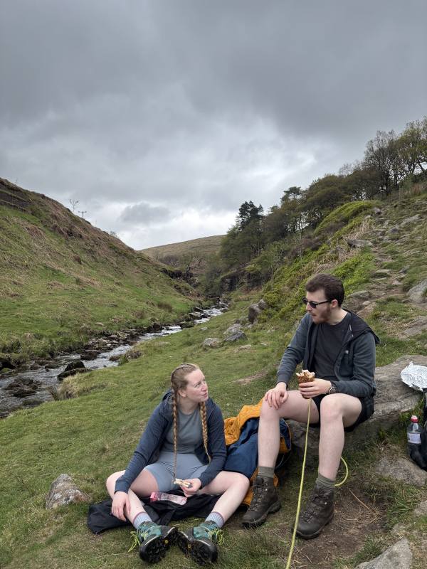 Walking High Peak, 10.2 miles, 8.2km into the route