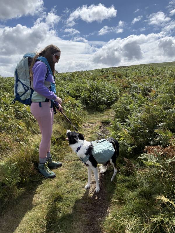 Walking Redmires Reservoir Circular, 1.3km into the route